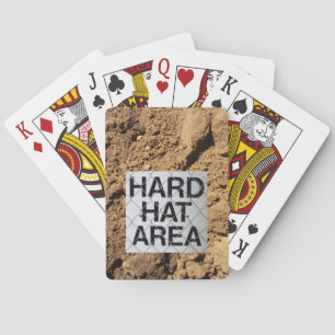 Hårt yttecken, bakgrunden för bygg- och anläggning casinokort