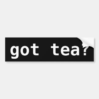 hartea? Partipolitisk rolig Tea Bildekal