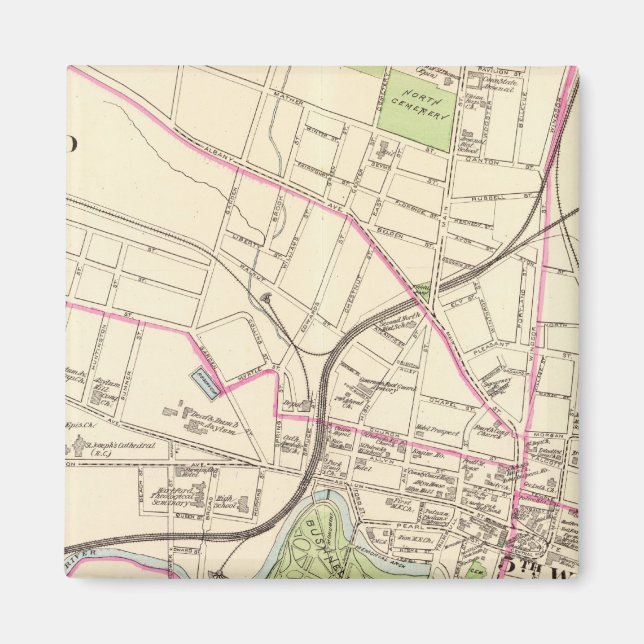 Hartford, centrala magnet (Framsidan)