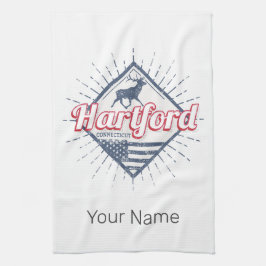 Hartford City Connecticut United Stater USA Kökshandduk
