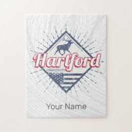 Hartford City Connecticut United Stater USA Pussel