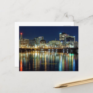 Hartford, Connecticut cityscape Vykort