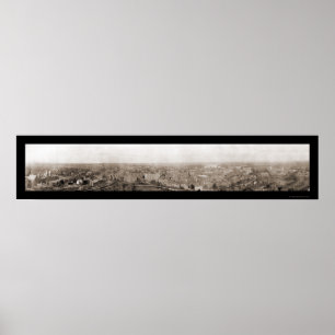 Hartford Connecticut foto 1909 Poster