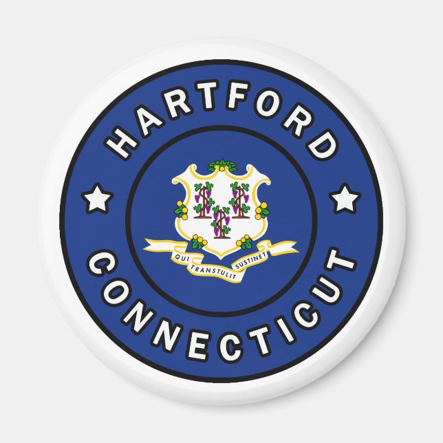 Hartford Connecticut Magnet (Framsidan)