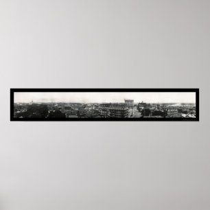Hartford Connecticut panorama- foto 1913 Poster