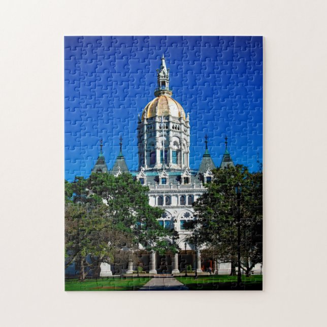 Hartford Connecticut State Capitol. Pussel (Vertikal)