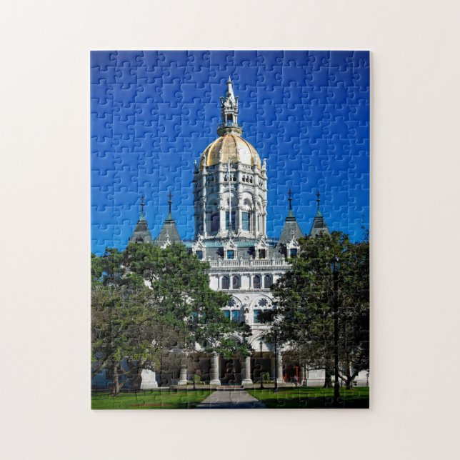 Hartford Connecticut State Capitol. Pussel (Vertikal)