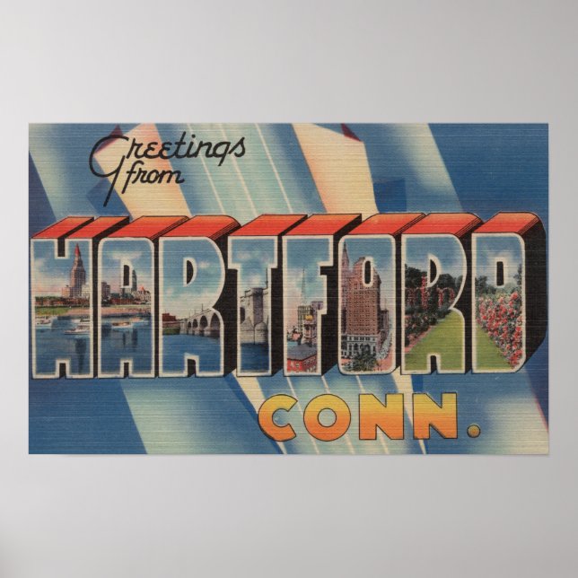 Hartford, Connecticut - Stora Brev Scenes 4 Poster (Framsidan)
