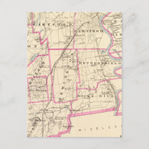 Hartford County Connecticut Vykort