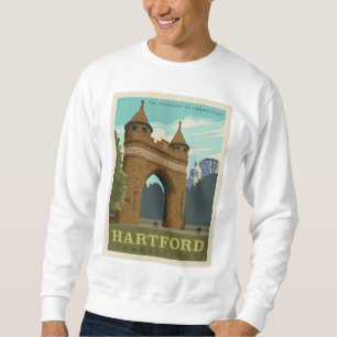 Hartford, CT Lång Ärmad Tröja