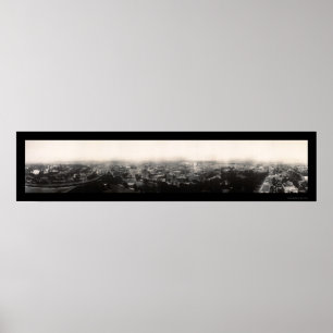 Hartford CT panorama- foto 1913 Poster