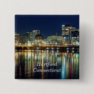 Hartford, ett cityscape-foto med texten Connecticu Knapp