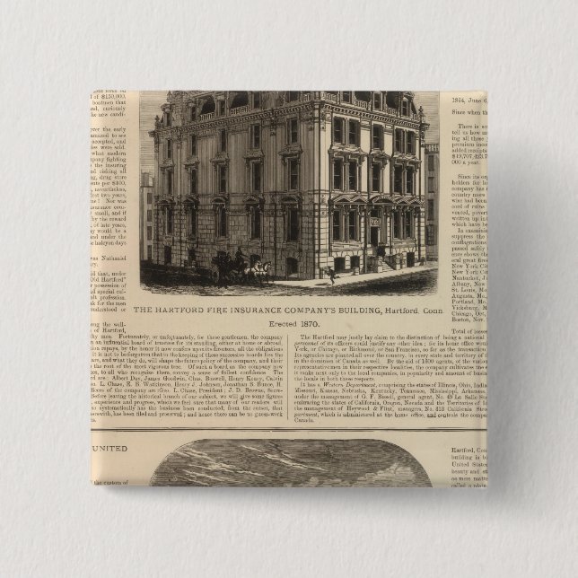 Hartford Fire Insurance Company Knapp (Framsida)