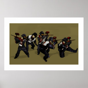 Hartford Paintball Poster