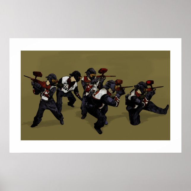 Hartford Paintball Poster (Framsidan)