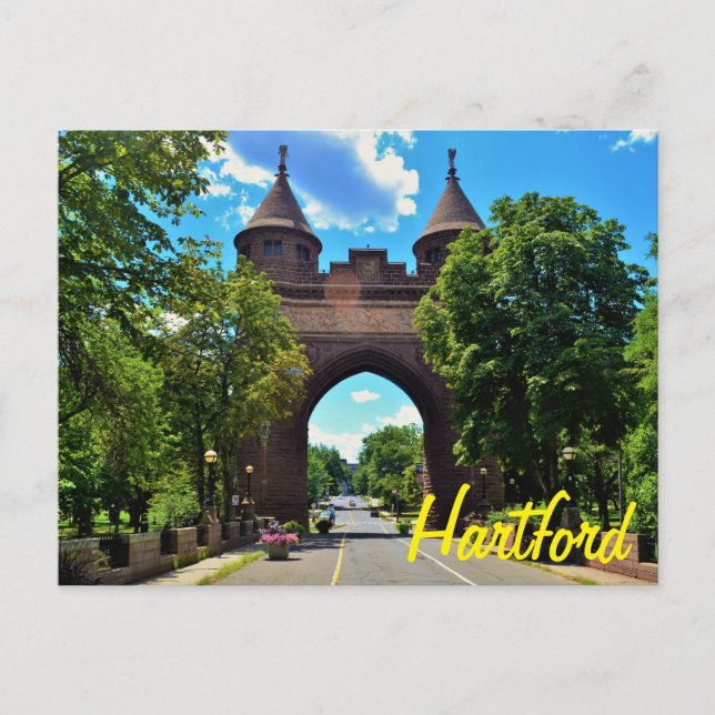 Hartford Postcard Vykort (Framsida)