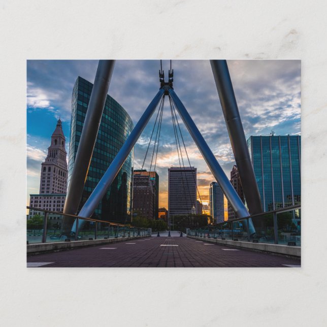 Hartford Sunset Vykort (Framsida)