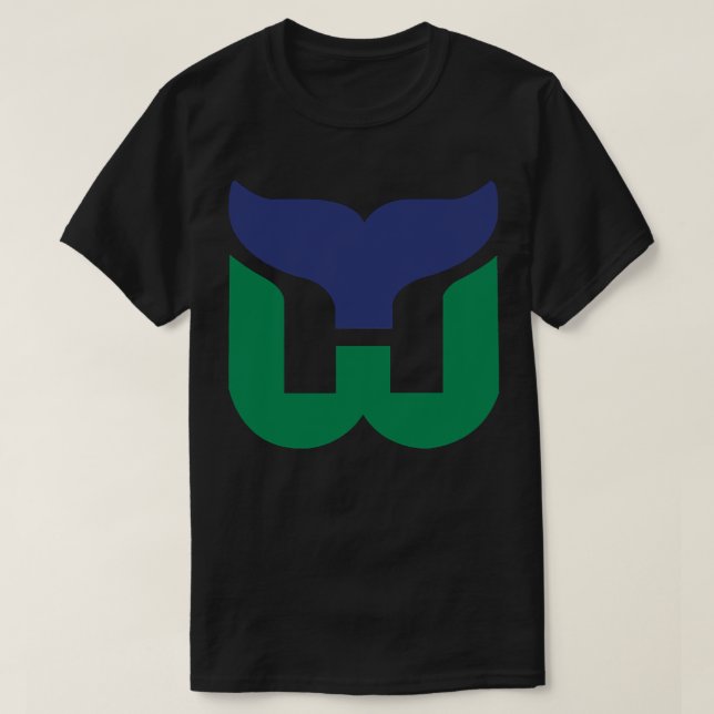 Hartford Whalers Classic T Shirt (Design framsida)