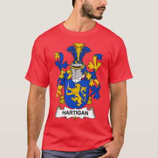 Hartigan Jackar om Arm Family Crest T Shirt