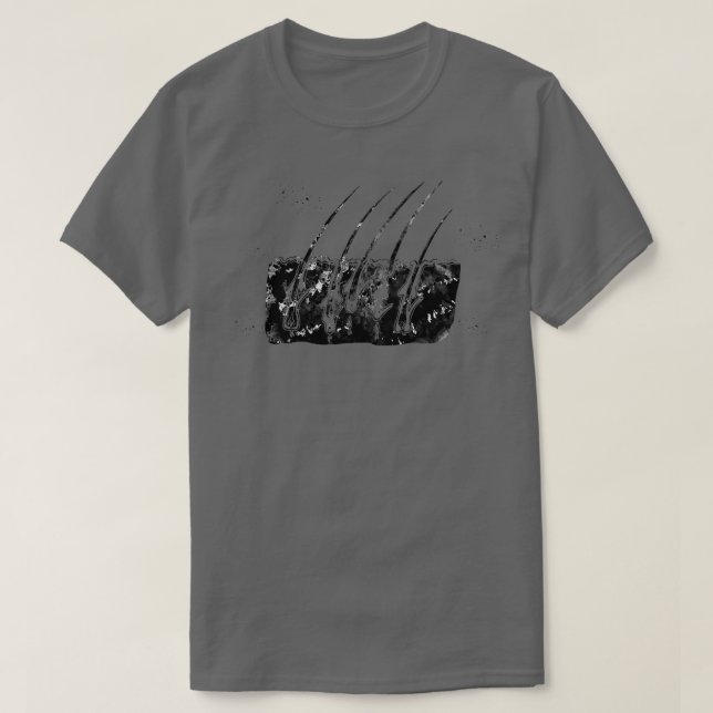 Hårtillväxt Steg 2 T Shirt (Design framsida)