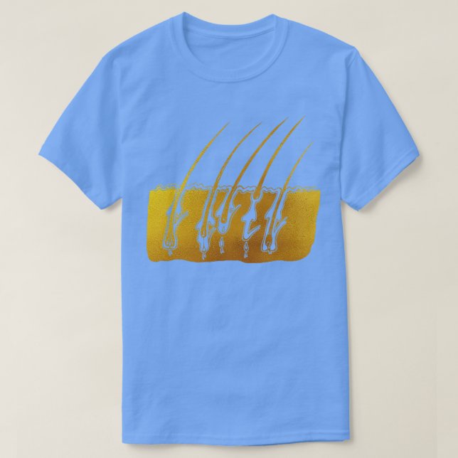 Hårtillväxt Steg 4 T Shirt (Design framsida)