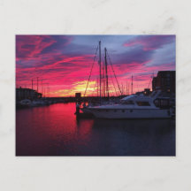 Hartlepool Marina Solnedgång