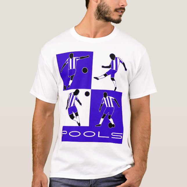 Hartlepool smeknamnt-skjorta tee (Framsida)