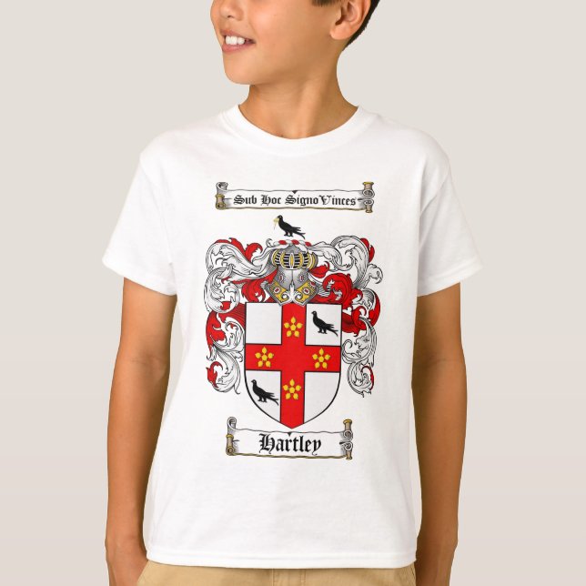 HARTLEY-FAMILJVAPENSKÖLD - HARTLEY-VAPENSKÖLD TEE (Framsida)