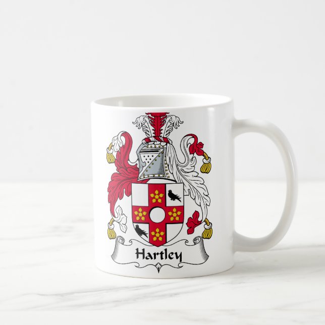 Hartley familjvapensköld kaffemugg (Höger)