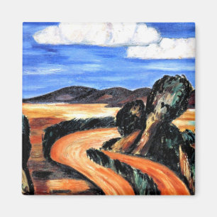 Hartley - Liggande, New mexico Magnet