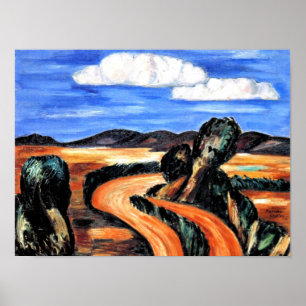 Hartley - Liggande, New mexico Poster