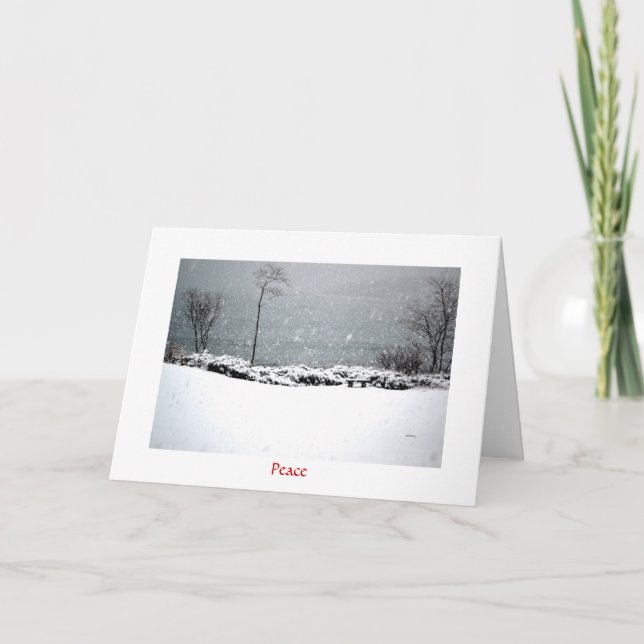 Hartley Mason Park - Helgdag Card - Peace Helgkort (Framsida)