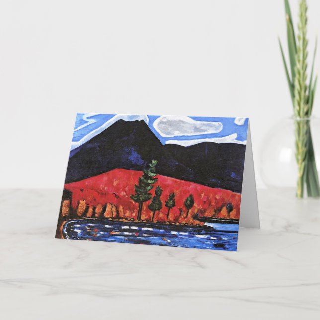 Hartley - Mount Katahdin, Maine, Förenade Stater Kort (Framsida)