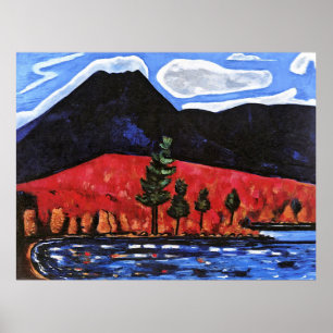 Hartley - Mount Katahdin, Maine, Förenade Stater Poster