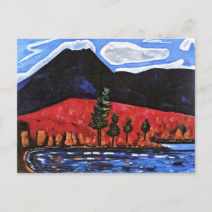 Hartley - Mount Katahdin, Maine, Förenade Stater Vykort