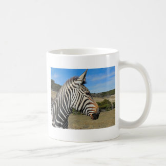 Hartmanns Zebra-profil vid Fossil Rim Kaffemugg