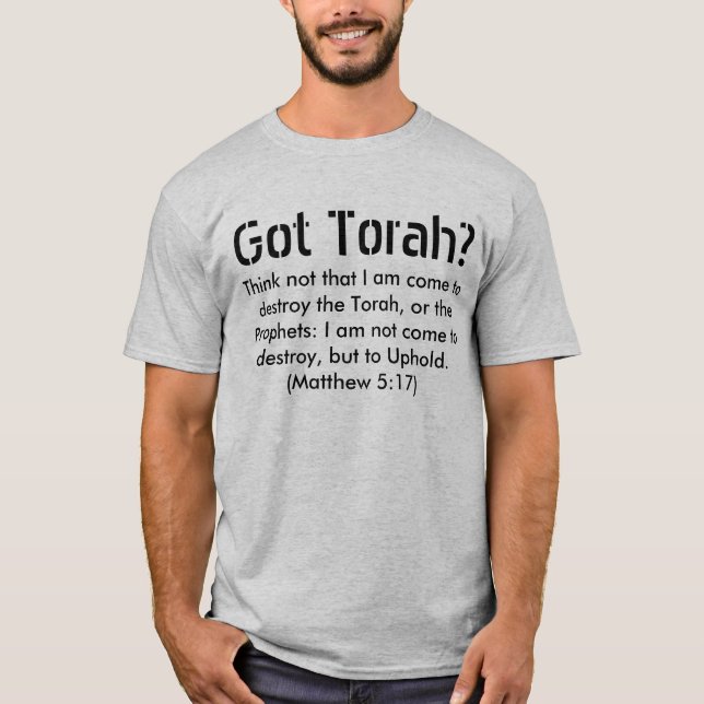 HarTorah tryck T Shirt (Framsida)
