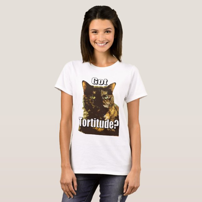HarTortitude kvinna T-tröja T-shirt (Hel framsida)