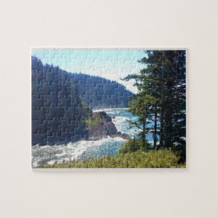 Hart's Cove, Oregon Kusten Pussel