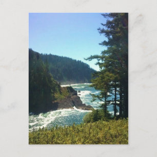 Hart's Cove, Oregon Kusten Vykort
