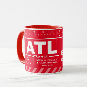Hartsfield-Jackson Atlanta Intl Airport ATL Mugg