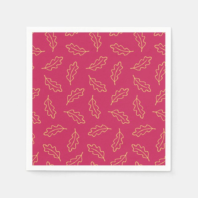 Hårtupplackservetter - bär/majs pappersservett (Framsidan)