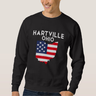 Hartville Ohio USA Stat Amerika Resa Ohioan Lång Ärmad Tröja