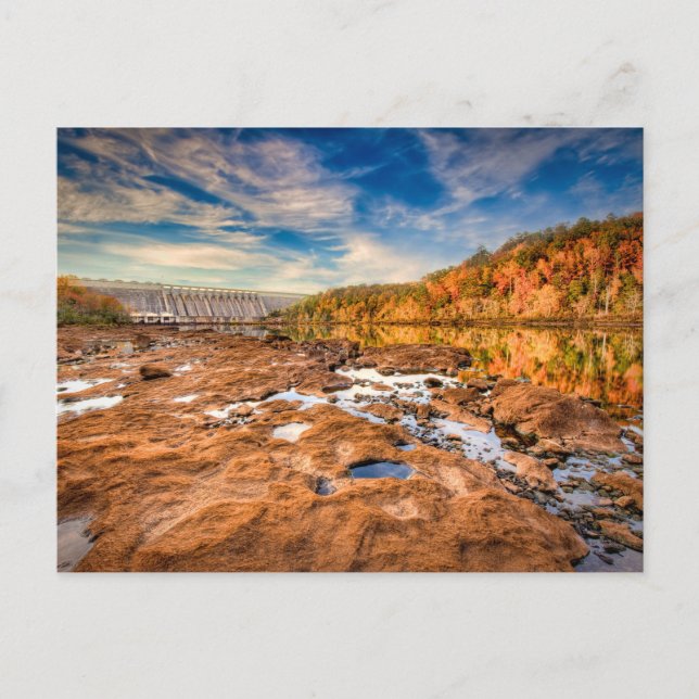 Hartwell Dam Vykort (Framsida)