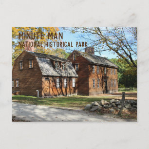 Hartwell Tavern, Minute Man National Hist. Park Vykort