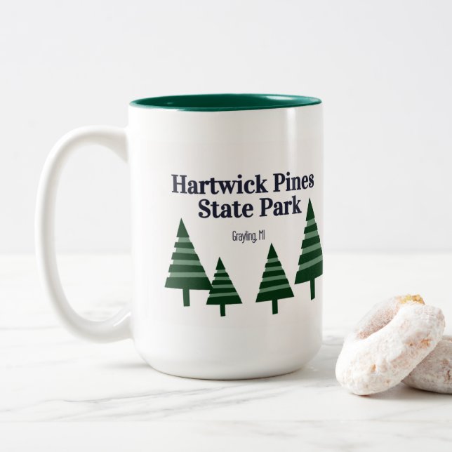 Hartwick Gräs State Park Coffee Mugg (Med munk)