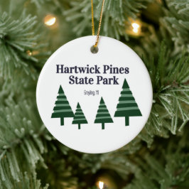 Hartwick Gräs State Park Julgran Ornament