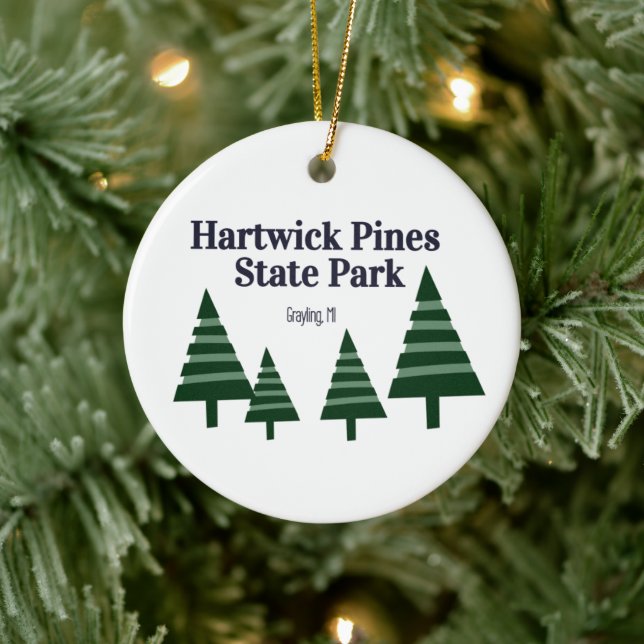 Hartwick Gräs State Park Julgran Ornament (Träd)