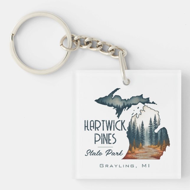 Hartwick Gräs State Park Souvenir Gift (Framsidan)