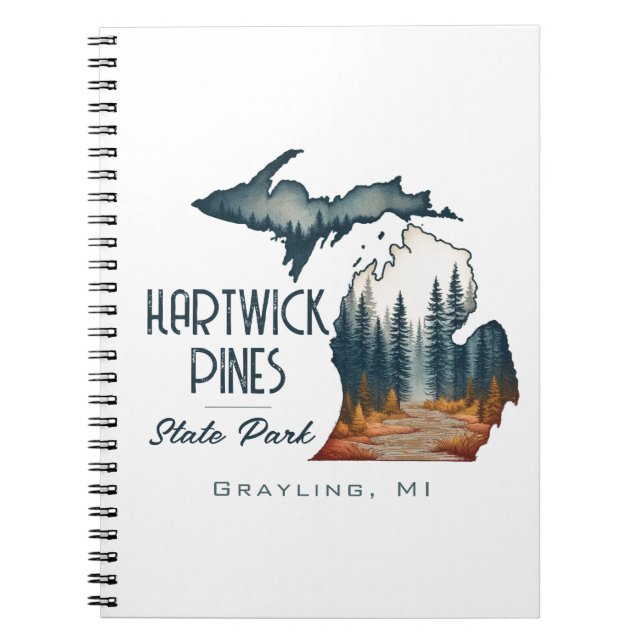 Hartwick Gräs State Park Souvenir Gift Anteckningsbok (Framsidan)